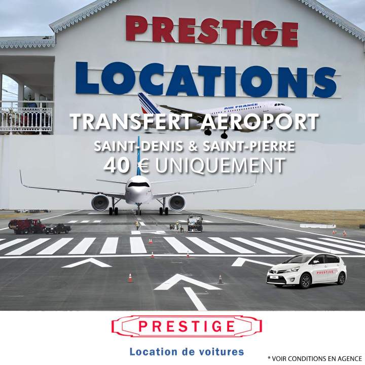 Tarif transfert aéroport Saint-Paul