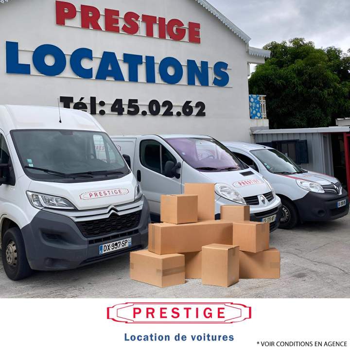 Location véhicules de déménagement Saint-Paul